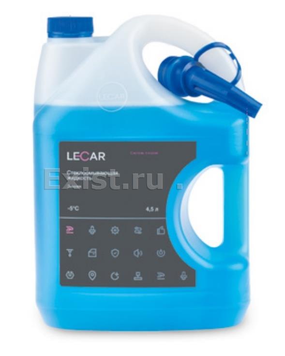 Стеклоомывающая жидкость зимняя lecar -5 °c (канистра)