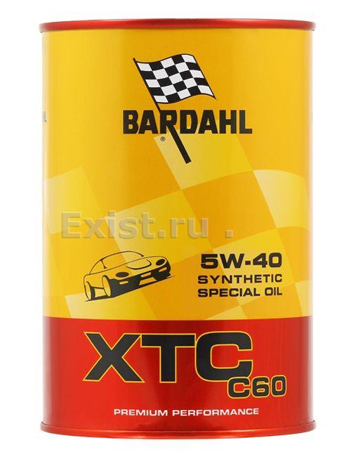 Bardahl 334040Масло моторное синтетическое XTC C60 5W-40, 1л