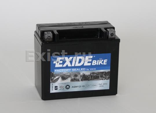 Аккумулятор Exide прямая полярность 10 Ач