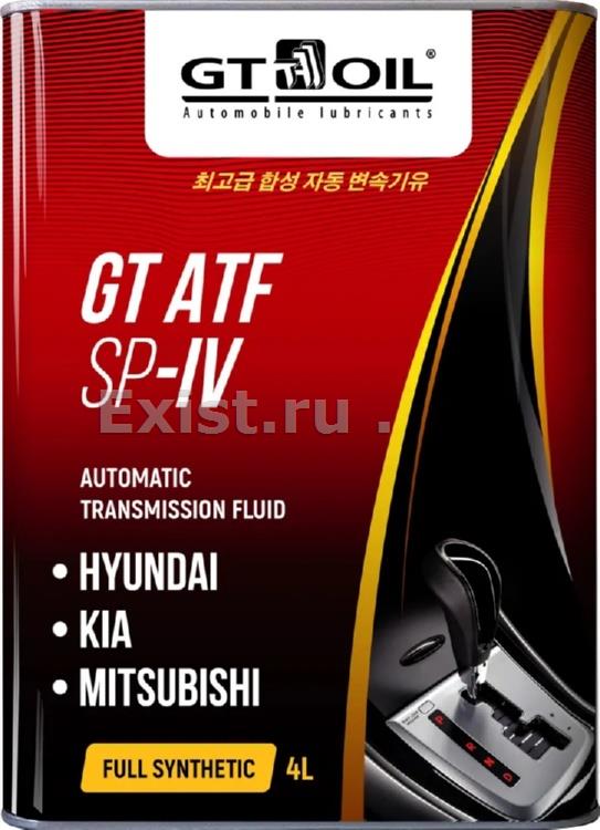 Масло трансмиссионное синтетическое GT ATF SP-IV, 4л
