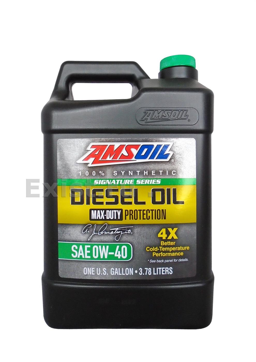 Масло моторное синтетическое Max-Duty Synthetic Diesel Oil 0W-40, 3.785л Signature Series Max-Duty Synthetic Diesel Oil Максимальная защита дизельных двигателей при тяжелый нагрузках Высококачественное синтетическое моторное масло для дизельных двигателей