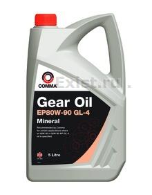 Масло трансмиссионное минеральное Gear Oil GL4 80W-90, 5л