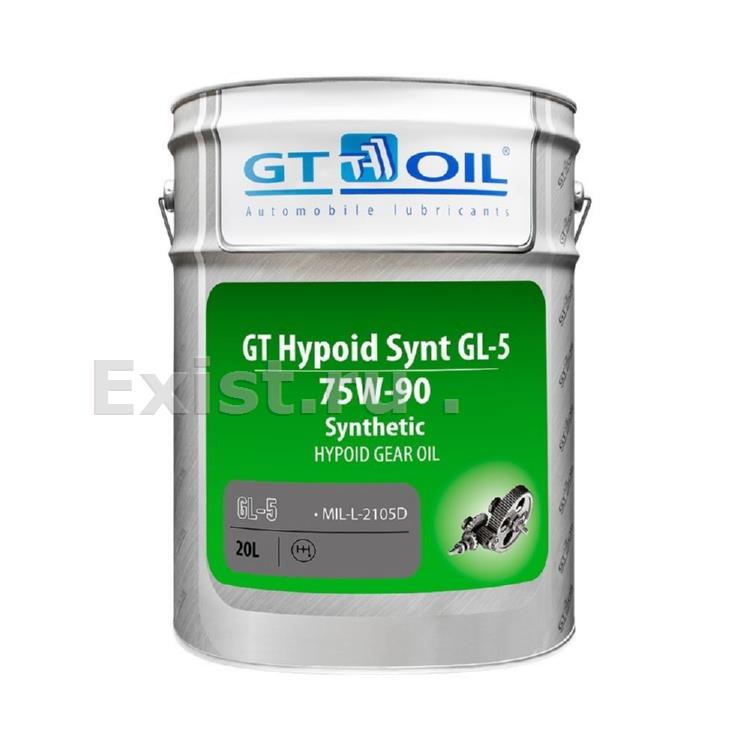 Масло трансмиссионное синтетическое GT Hypoid Synt 75W-90, 20л