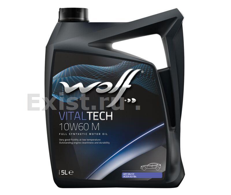 Wolf oil 8335808Масло моторное синтетическое Vitaltech M 10W-60, 5л
