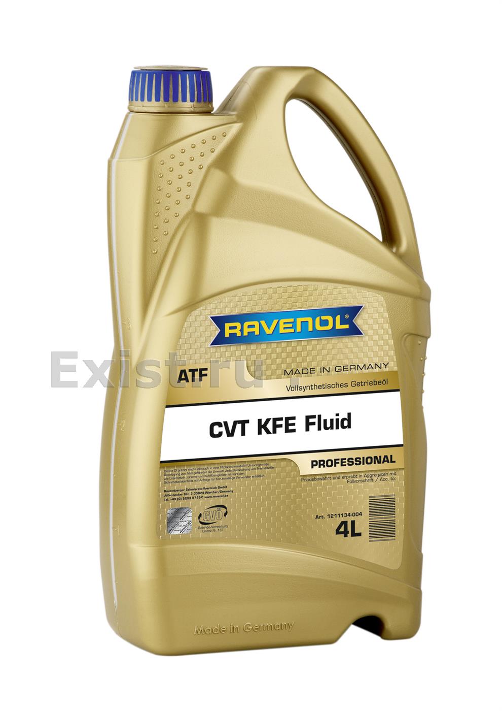 Масло трансмиссионное синтетическое CVT KFE Fluid, 4л