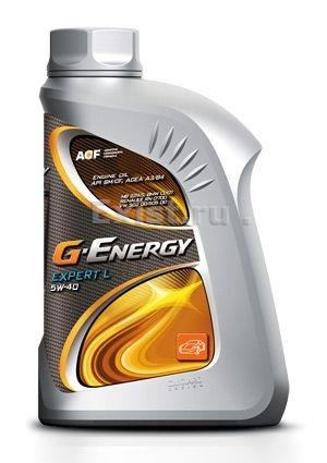 G-Energy 4630002597503Масло моторное полусинтетическое Expert L 5W-40, 1л