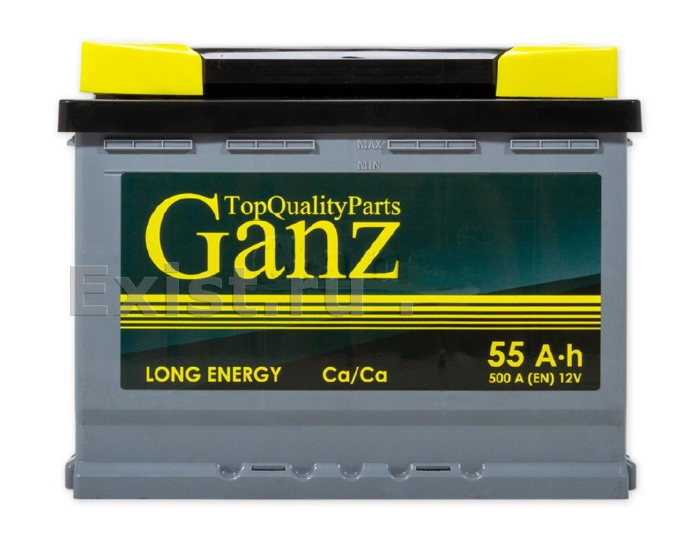 Аккумулятор Ganz обратная полярность 55 Ач