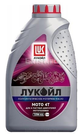 Lukoil 1595329Масло моторное полусинтетическое Мото-4Т 10W-40, 1л