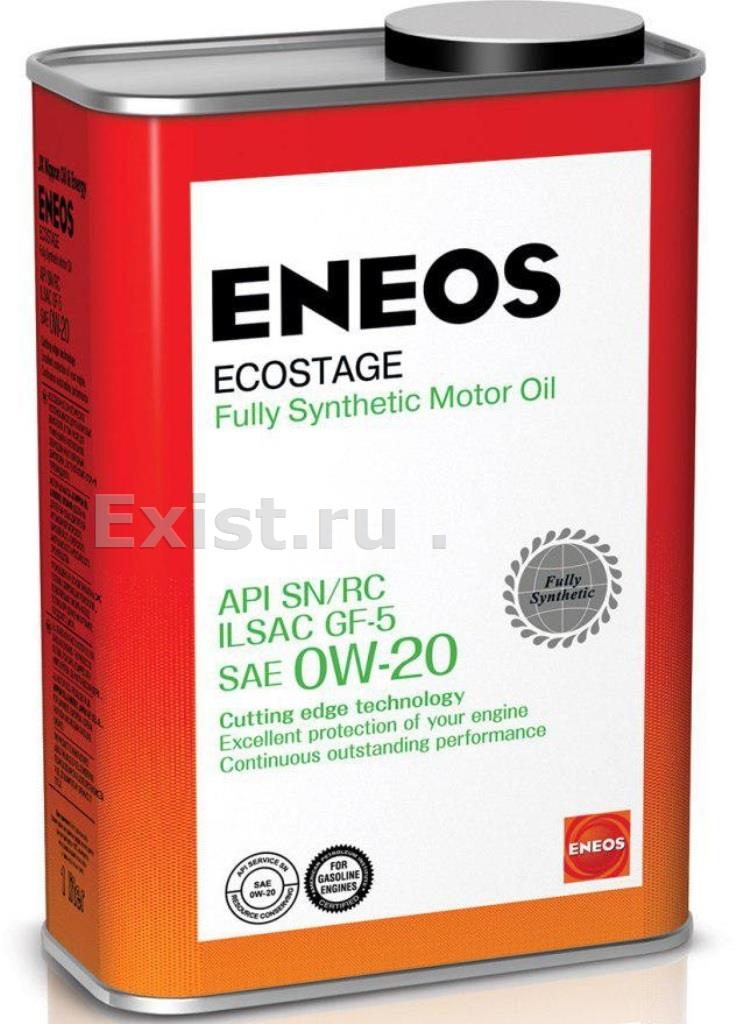 Eneos 8801252022015Масло моторное синтетическое Ecostage SN 0W-20, 1л