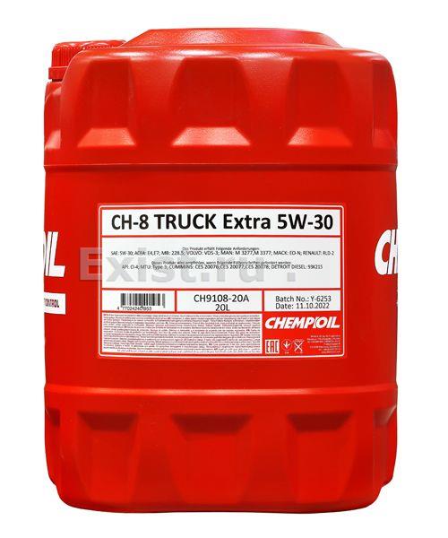 Chempioil CH9108-20Масло моторное синтетическое Truck CH-8 UHPD Extra 5W-30, 20л