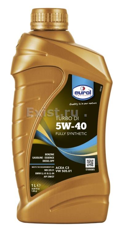 Трансмиссионное масло Eurol Turbo DI 5W-40
