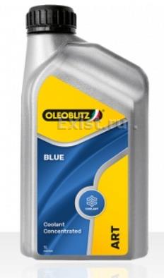 Жидкость охлаждающая 1л. Oleoblitz ART BLUE, светло-зелёный, концентрат