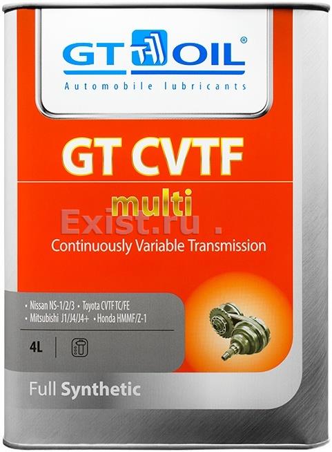 Масло трансмиссионное синтетическое GT CVTF Multi, 4л