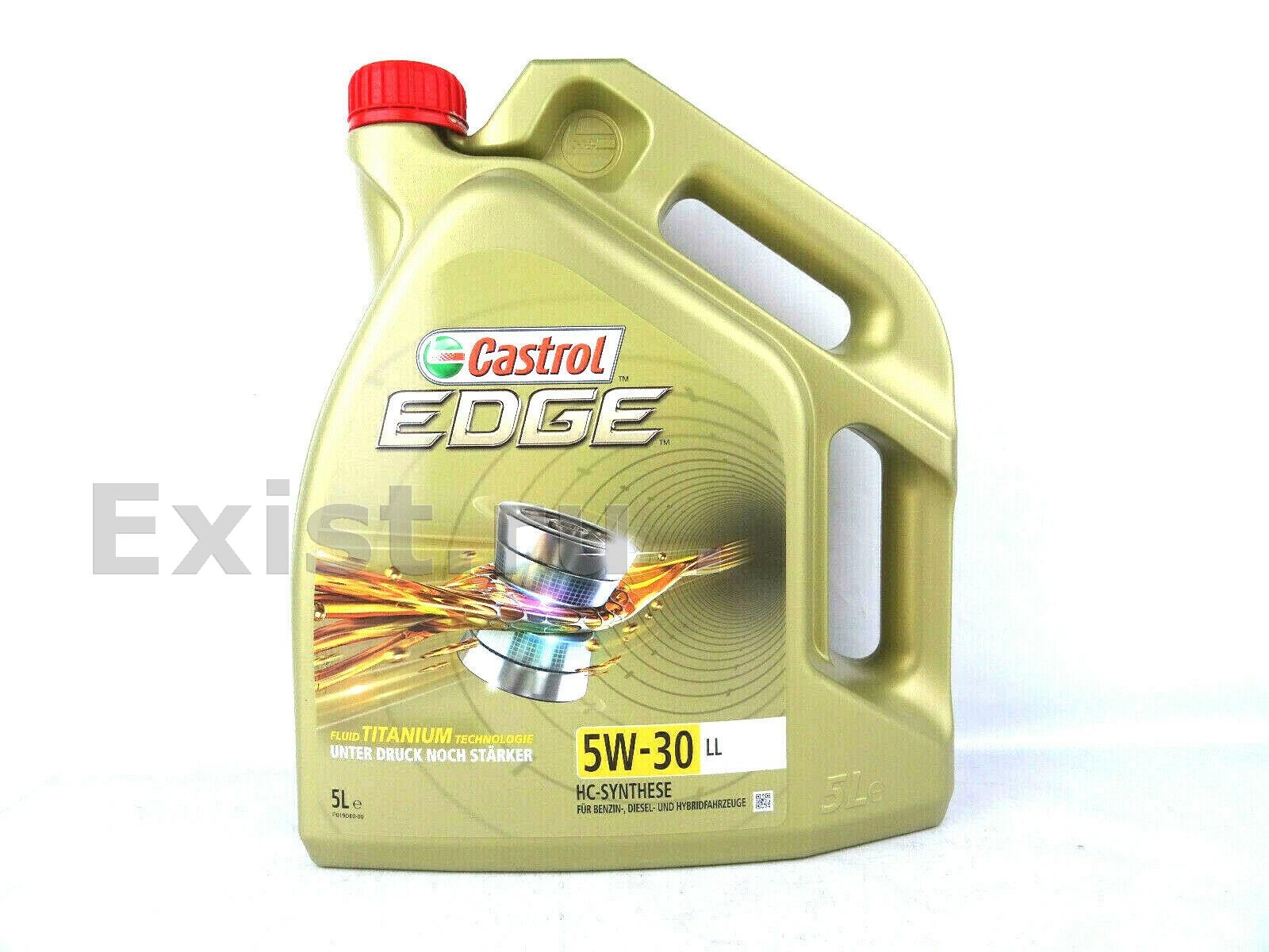 Motoröl CASTROL EDGE LL 5W30 5l, 15669E