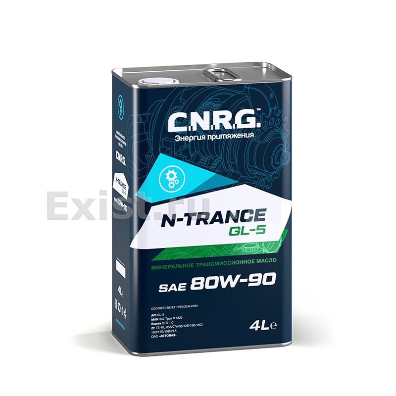 Масло трансмиссионное минеральное N-Trance GL-5 80W-90, 4л