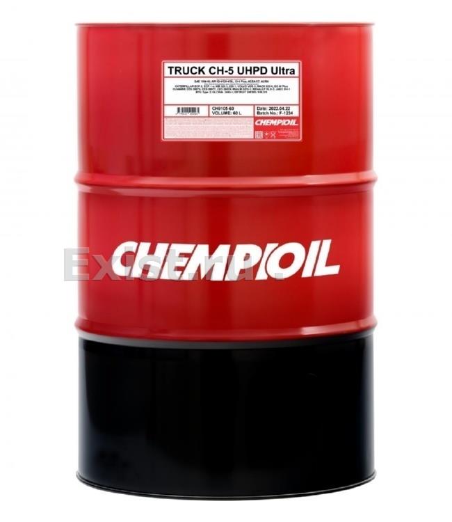 Chempioil CH9105-60-EМасло моторное полусинтетическое Truck CH-5 Ultra UHPD 10W-40, 60л