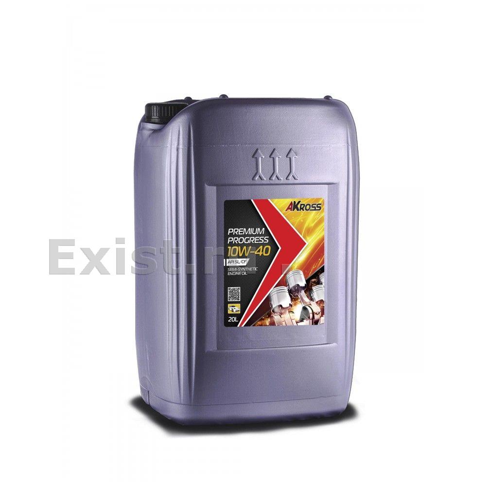 Масло моторное полусинтетическое Premium Progress 10W-40, 20л
