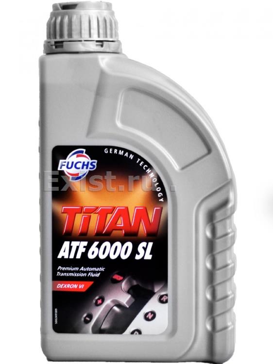 Масло трансмиссионное синтетическое TITAN ATF 6000 SL, 1л