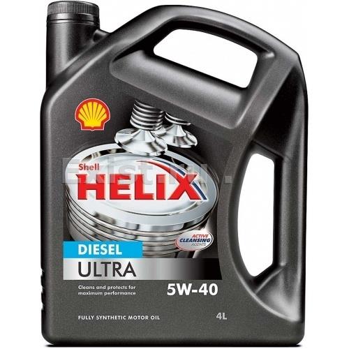 Масло моторное синтетическое Helix Diesel Ultra 5W-40, 4л