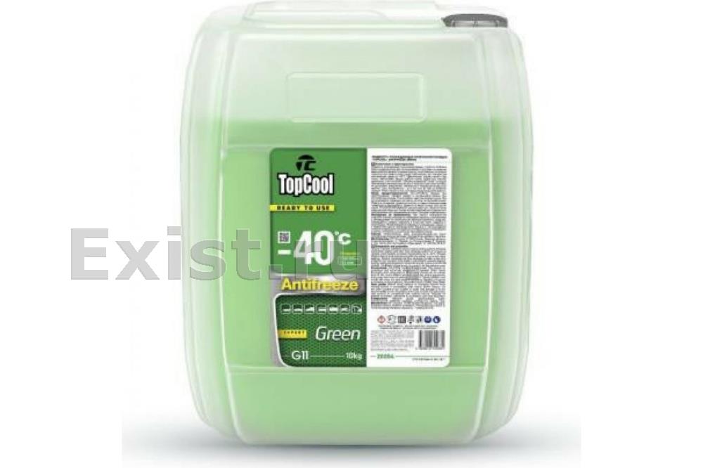 Жидкость охлаждающая 9л. Antifreeze Green -40 C, зелёная
