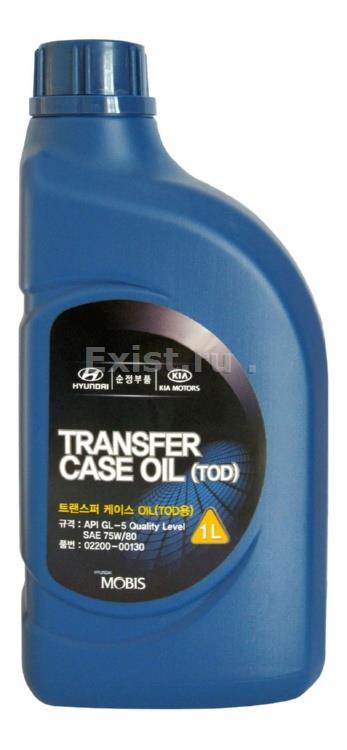 Масло трансмиссионное Transfer Case Oil (TOD) 75W-80, 1л