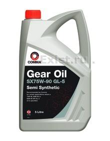 Масло трансмиссионное полусинтетическое Gear Oil GL-5 75W-90, 5л