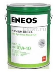 Eneos 8809478942834Масло моторное синтетическое Premium Diesel 10W-40, 20л