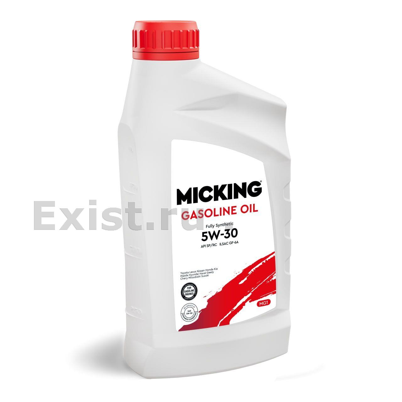 Micking M2127Масло моторное синтетическое Gasoline Oil MG1 SPRC 5W-30, 1л