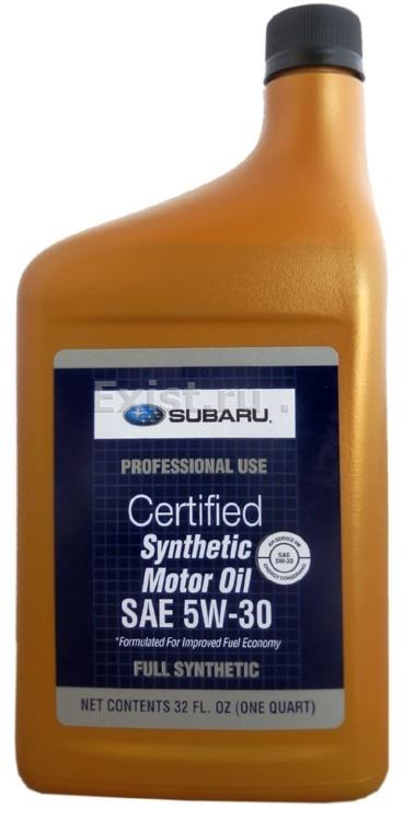 Subaru SOA42-7V1410Масло моторное синтетическое SYNTHETIC OIL 5W-30, 0.946л