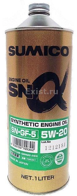 Масло моторное синтетическое SN-A 5W-20, 1л