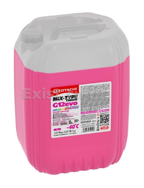 Жидкость охлаждающая 18л. MIX-TYPE COOLANT G12evo PINK -40C, розовая