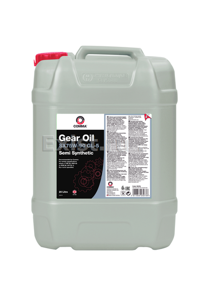 Масло трансмиссионное полусинтетическое Gear Oil GL-5 75W-90, 20л