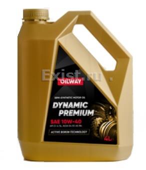 OilWay 4670030170675Масло моторное полусинтетическое Dynamic Premium 10W-40, 4л