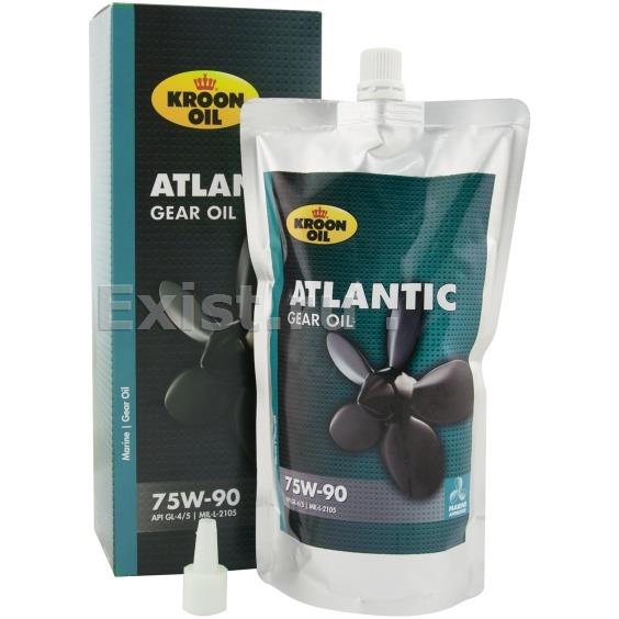 Масло трансмиссионное синтетическое Atlantic Gear Oil 75W-90, 0.5л