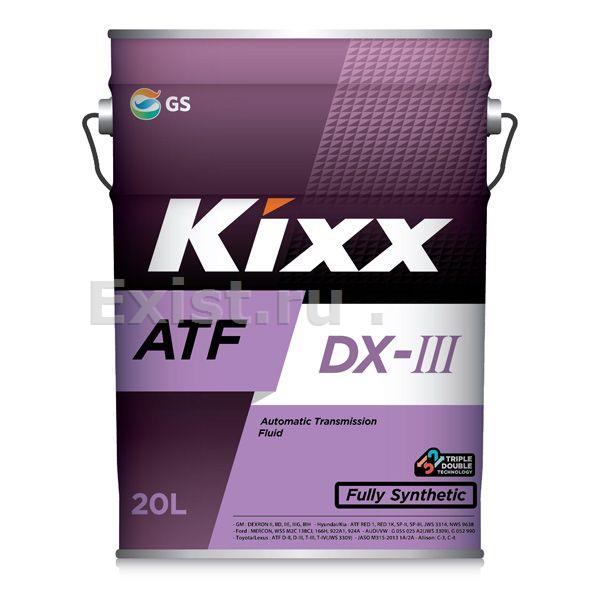 Масло трансмиссионное синтетическое ATF DX-III, 20л