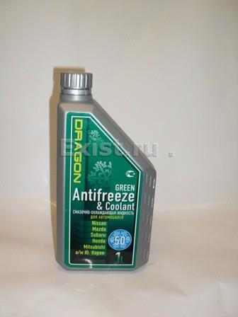 Жидкость охлаждающая 1л. antifreeze&coolant, зелёная
