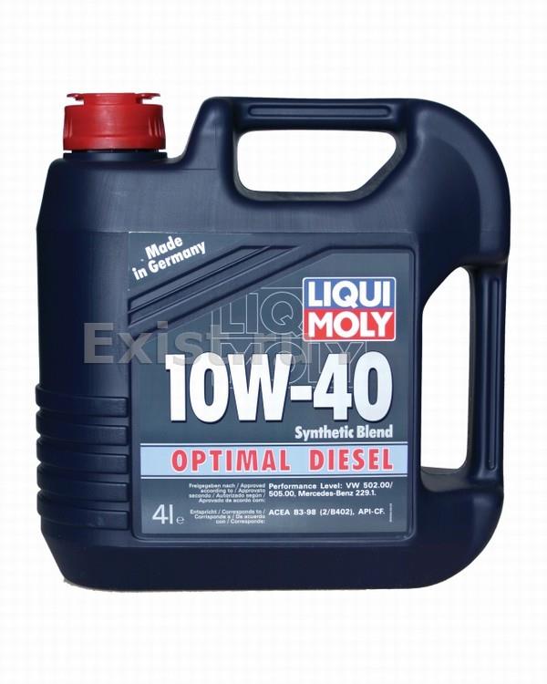 Liqui Moly 3934Масло моторное полусинтетическое Optimal Diesel 10W-40, 4л