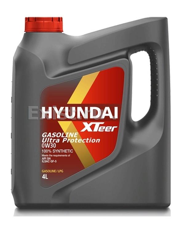 Hyundai XTeer 1041122Масло моторное синтетическое Gasoline Ultra Protection 0W-30, 4л