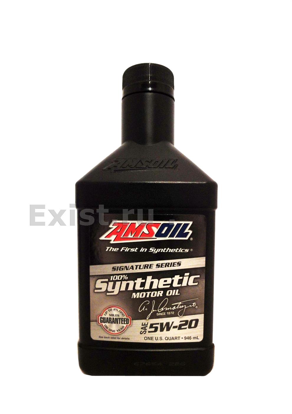 Масло моторное синтетическое Signature Series Synthetic Motor Oil 5W-20, 0.946л AMSOIL Signature Series Synthetic Motor Oil серия высококачественных синтетических моторных масел. Разработано на основе собственной синтетической технологии AMSOIL с добавлен