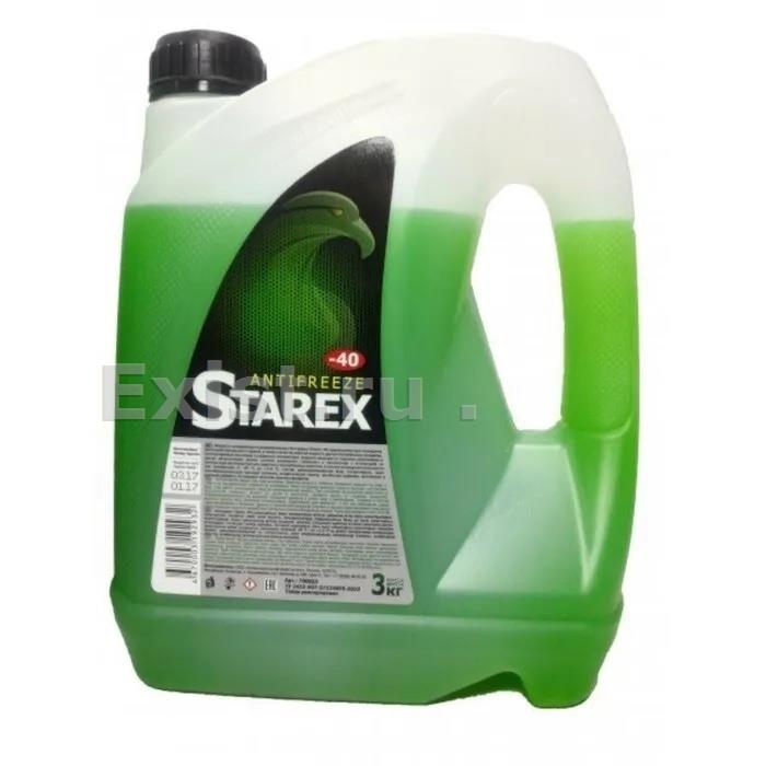 Жидкость охлаждающая 2.7л. STAREX Green G11, зелёная