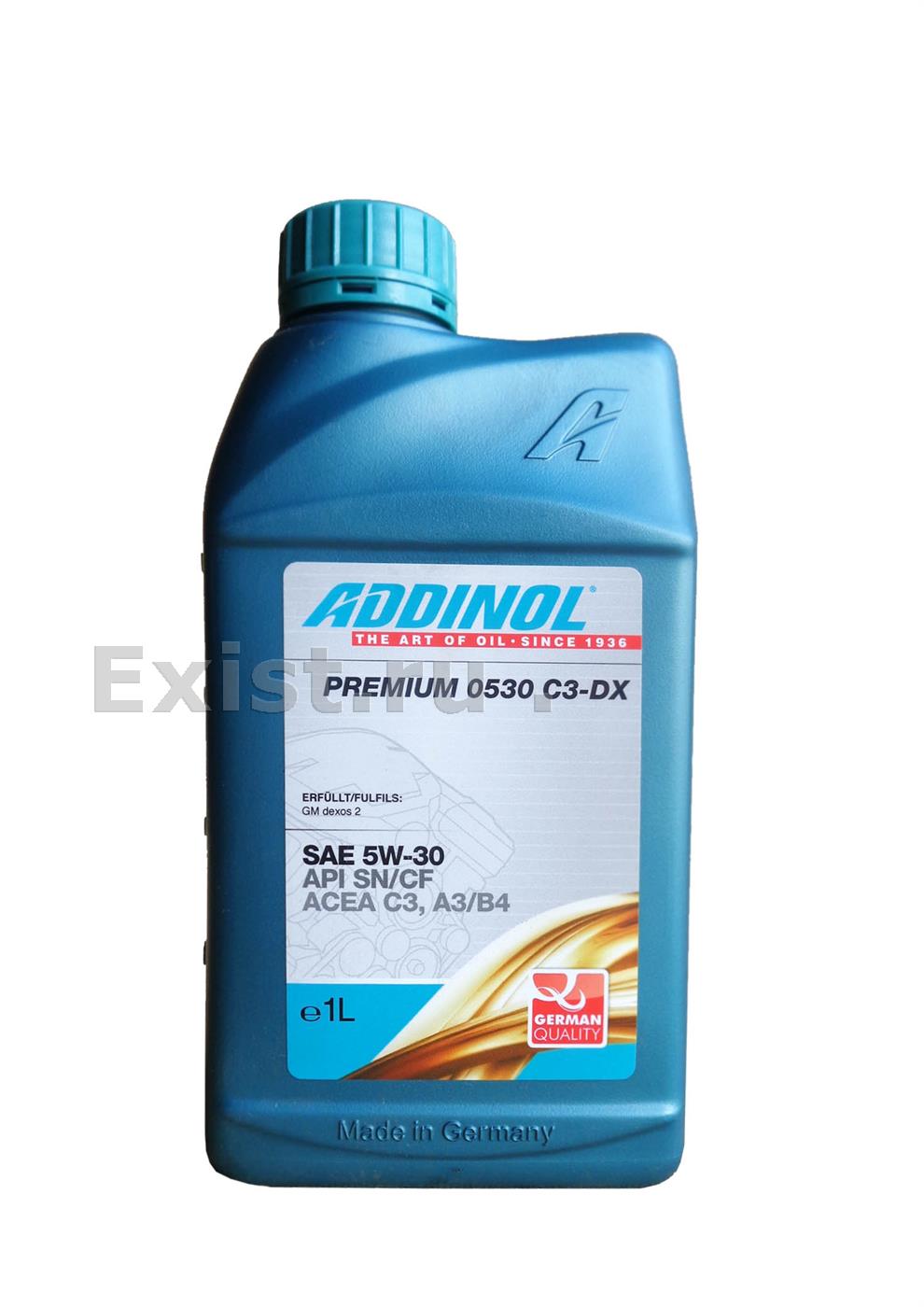 Масло моторное синтетическое Premium 0530 C3-DX 5W-30, 1л Полностью синтетическое масло класса Low SAPS для бензиновых и дизельных двигателей немецких, японских, корейских и американских автомобилей новейшей конструкции. Гарантирует оптимальную работу и д