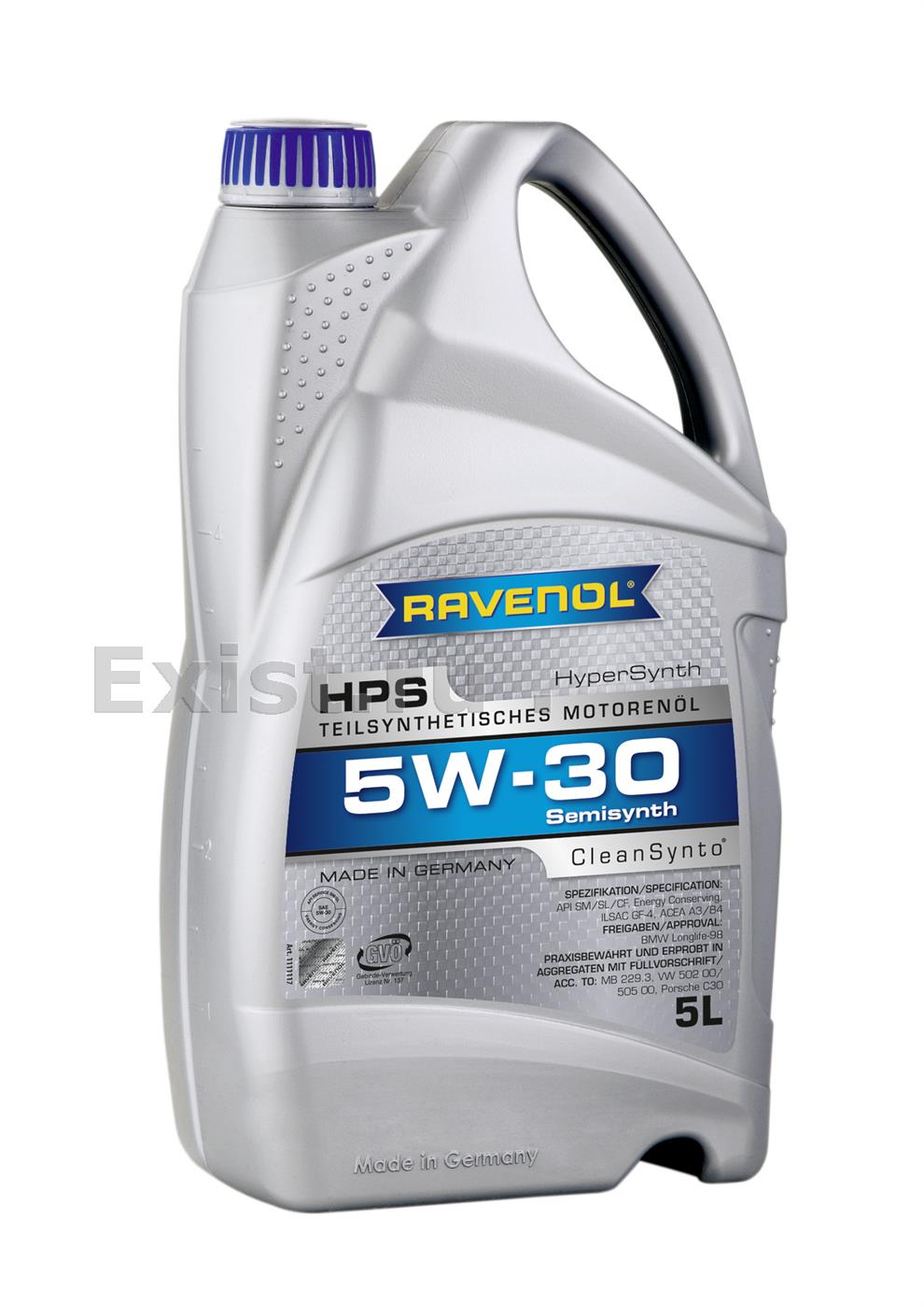 Ravenol 4014835722859Масло моторное полусинтетическое HPS 5W-30, 5л