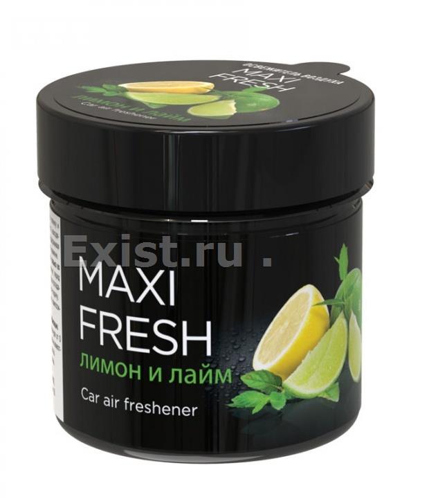 Освежитель воздуха cmf-115 maxi fresh (лимон и лайм) гелевый, банка 100гр