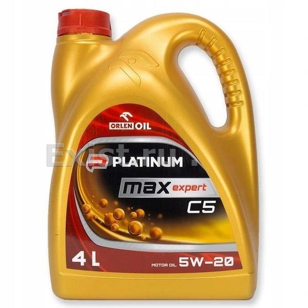 Orlen Oil QFS750B40Масло моторное синтетическое PLATINUM MaxExpert C5 5W-20, 4л