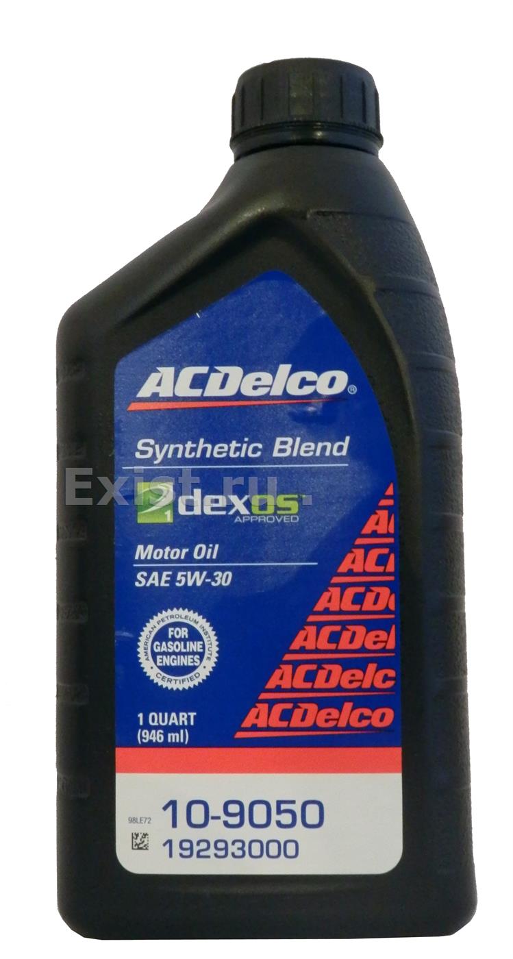 Масло моторное синтетическое "Dexos 1 Synthetic Blend 5W-30", 0.946л AC ...
