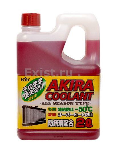 Жидкость охлаждающая 2л. akira coolant, красная