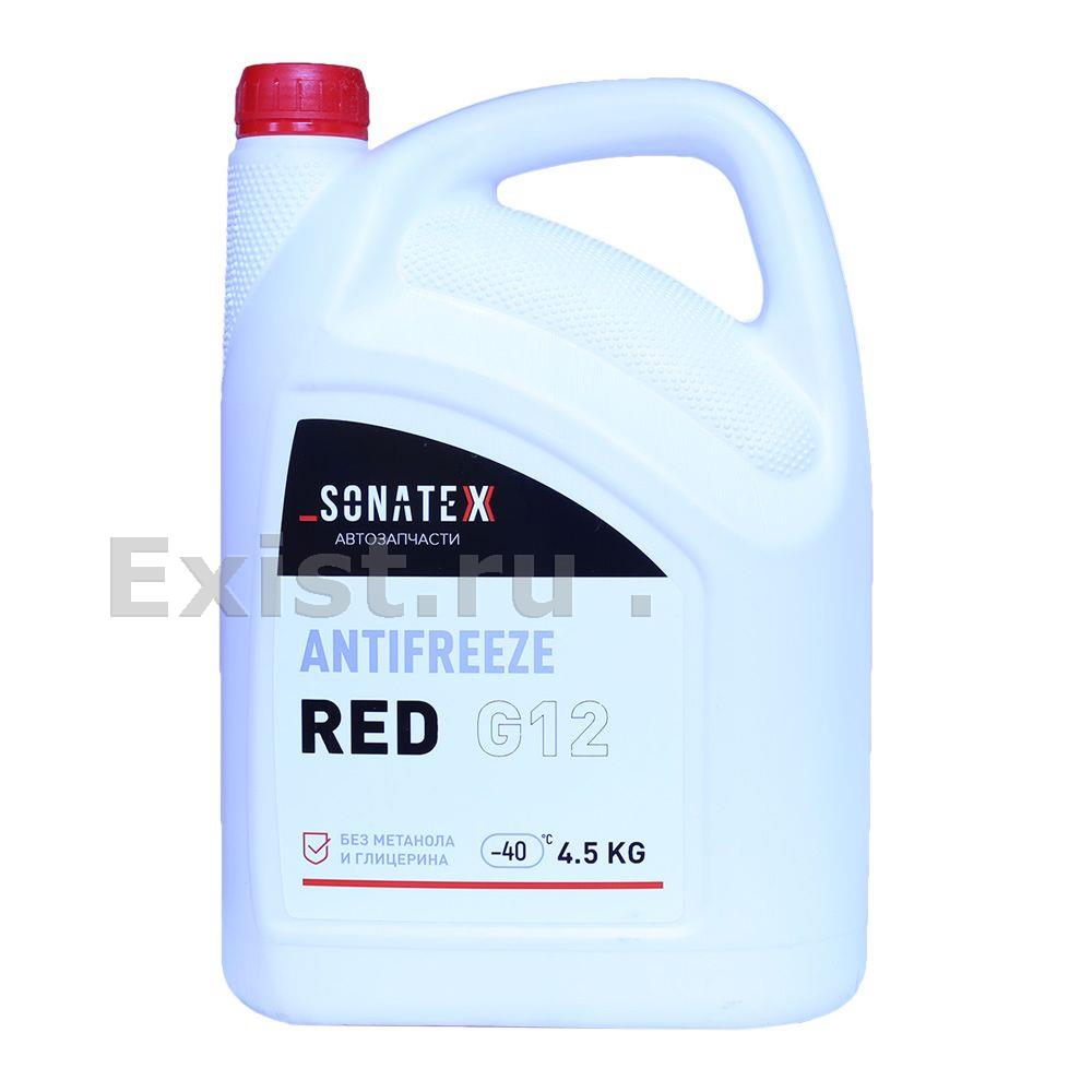 Жидкость охлаждающая 4л. Antifreeze G12, красная