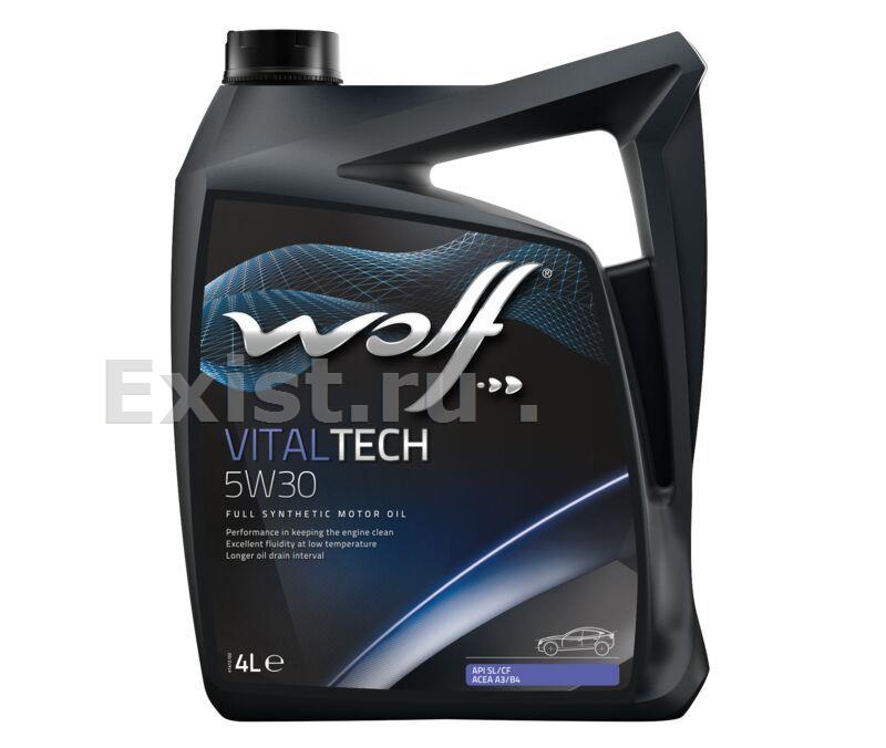 Wolf oil 8309908Масло моторное синтетическое Vitaltech 5W-30, 4л