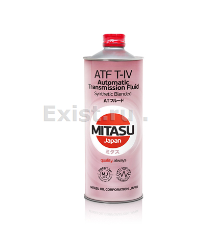 Масло трансмиссионное полусинтетическое ATF T-IV, 1л