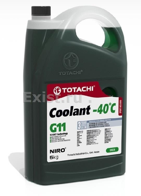 Жидкость охлаждающая 5л. NIRO Coolant Green, зелёная